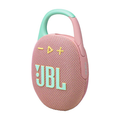 JBL Clip 5 | Haut-parleur à mousqueton portable - Bluetooth - IP67 - Rose-Sonxplus Granby