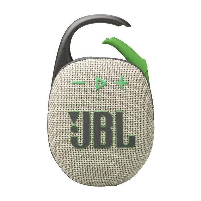 JBL Clip 5 | Haut-parleur à mousqueton portable - Bluetooth - IP67 - Sable-Sonxplus Granby