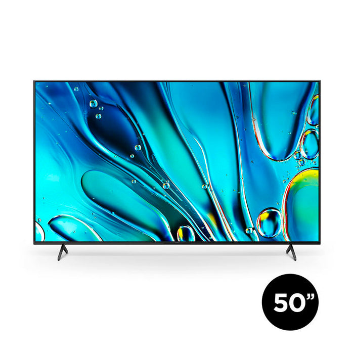 Sony BRAVIA3 K-50S30 | Téléviseur 50" - LCD - DEL - Série S30 - 4K Ultra HD - HDR - Google TV-SONXPLUS Granby