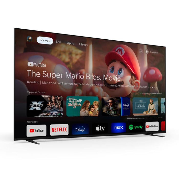 Sony BRAVIA7 K-75XR70 | Téléviseur 75" - Mini DEL - Série XR70 - 4K HDR - Google TV-SONXPLUS Granby