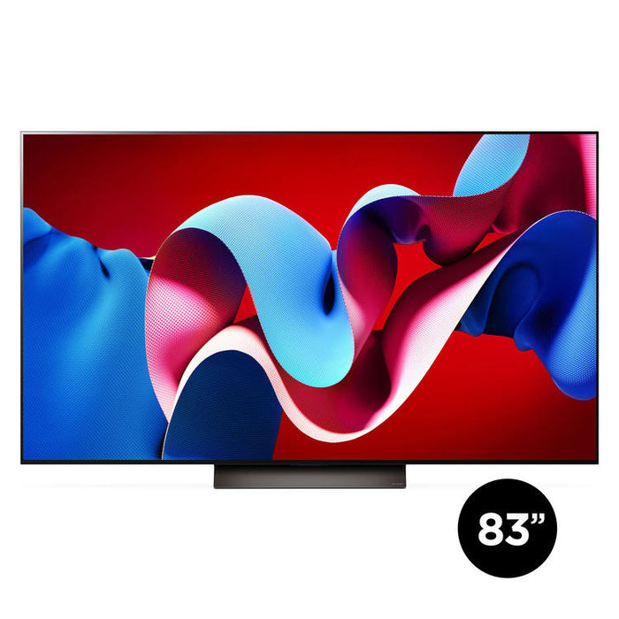 LG OLED83C4PUA | Téléviseur 83" 4K OLED - 120Hz - Série C4 - Processeur IA a9 Gen7 4K - Noir-SONXPLUS Granby