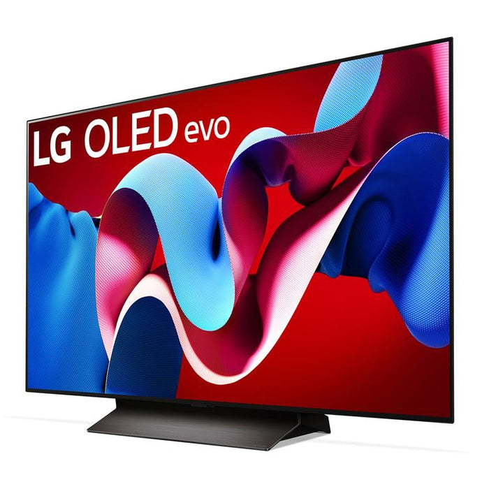LG OLED48C4PUA | Téléviseur 48" 4K OLED - 120Hz - Série C4 - Processeur IA a9 Gen7 4K - Noir-SONXPLUS Granby