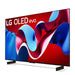 LG OLED42C4PUA | Téléviseur 42" 4K OLED - 120Hz - Série C4 - Processeur IA a9 4K - Noir-SONXPLUS Granby
