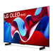 LG OLED42C4PUA | 42" 4K OLED Television - 120Hz - C4 Series - Processor IA a9 4K - Black-SONXPLUS Granby