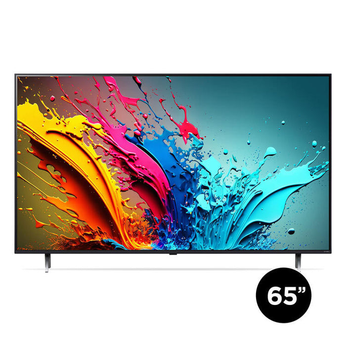 LG 65QNED85TUA | Téléviseur 65" QNED 4K - UHD 4K - Série QNED85 - 120Hz - Processeur IA a8 4K - Noir-| Sonxplus Granby