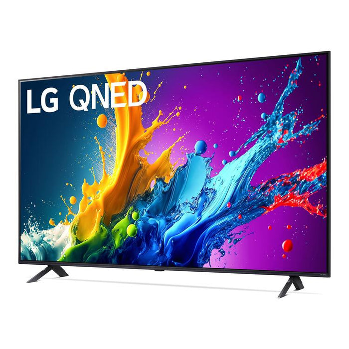 LG 65QNED80TUC | Téléviseur 65" QNED 4K - UHD 4K - Série QNED80 - 60Hz - Processeur IA a5 4K Gen7 - Noir-| Sonxplus Granby