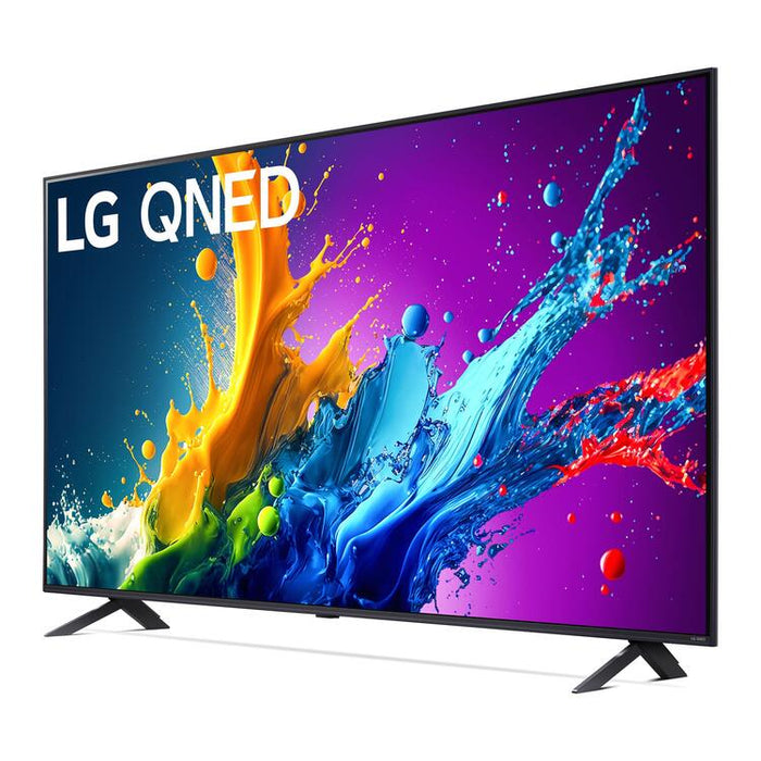 LG 65QNED80TUC | Téléviseur 65" QNED 4K - UHD 4K - Série QNED80 - 60Hz - Processeur IA a5 4K Gen7 - Noir-| Sonxplus Granby