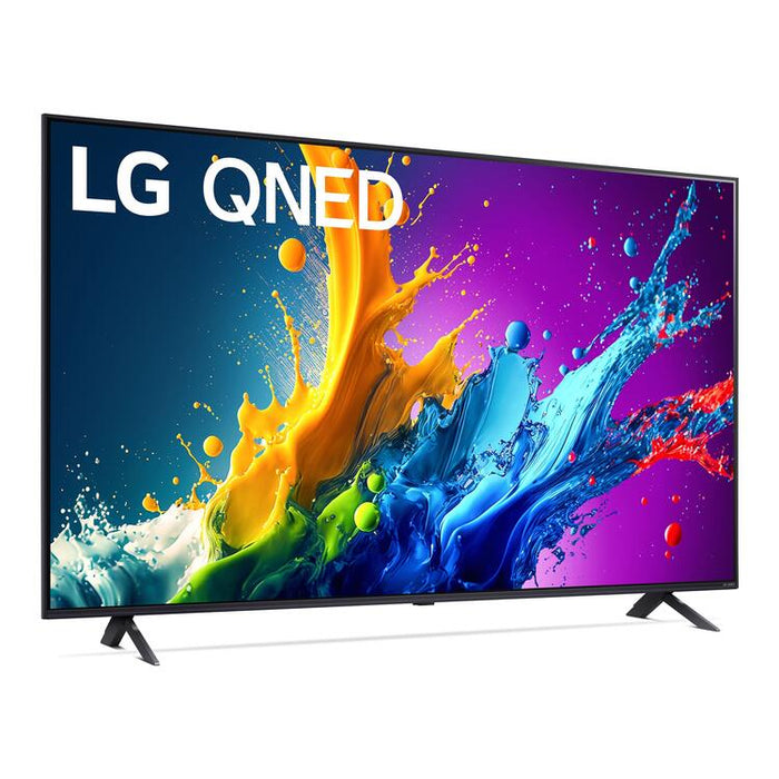 LG 65QNED80TUC | Téléviseur 65" QNED 4K - UHD 4K - Série QNED80 - 60Hz - Processeur IA a5 4K Gen7 - Noir-| Sonxplus Granby