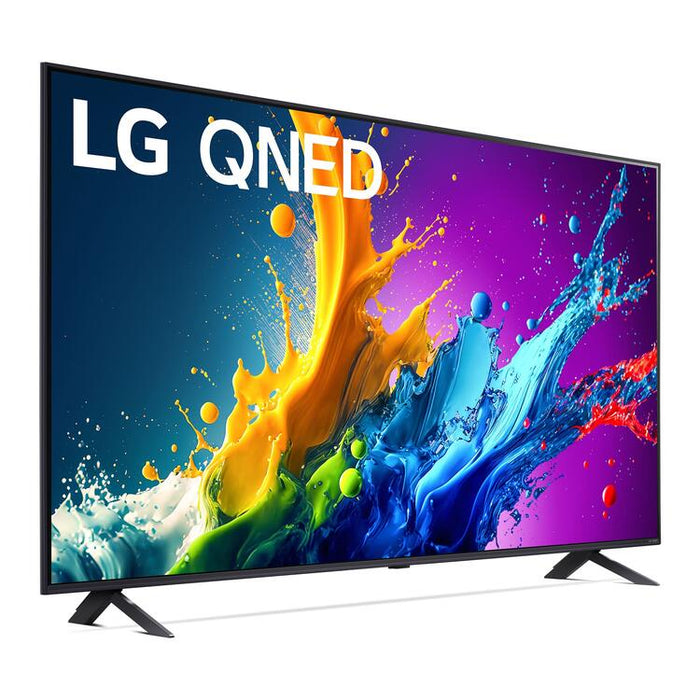 LG 65QNED80TUC | Téléviseur 65" QNED 4K - UHD 4K - Série QNED80 - 60Hz - Processeur IA a5 4K Gen7 - Noir-| Sonxplus Granby