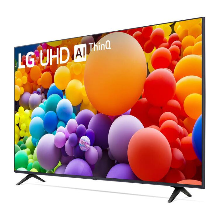 LG 65UT7570PUB | Téléviseur 65" - 4K Ultra HD - DEL - Série UT7570 - HDR - Smart WebOS - 60 Hz natif - Processeur IA a5 Gen7 4K - Noir-SONXPLUS Granby