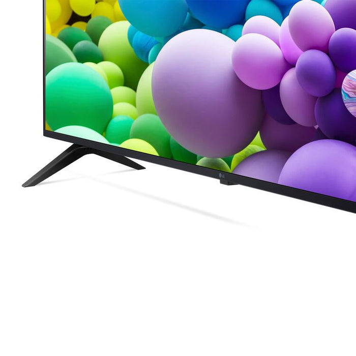 LG 65UT7570PUB | 65" Television - 4K Ultra HD - LED - UT7570 Series - HDR - Smart WebOS - 60 Hz native - IA a5 Gen7 4K Processor - Black-SONXPLUS Granby