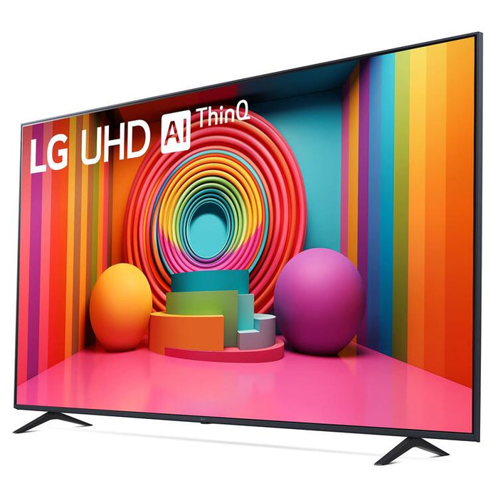 LG 75UT7590PUA | 75" Television - 4K Ultra HD - LED - UQ7590 Series - HDR - Smart WebOS - 60 Hz native - Processor IA a5 Gen7 4K - Black-| Sonxplus Granby