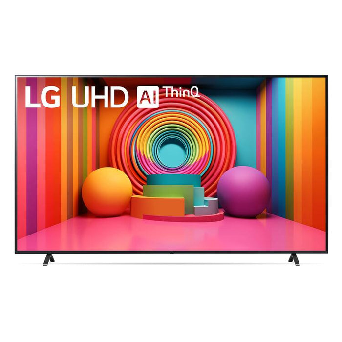 LG 86UT7590PUA | Téléviseur 86" - 4K Ultra HD - DEL - Série UQ7590 - HDR - Smart WebOS - 60 Hz natif - Processeur IA a5 Gen7 4K - Noir-| Sonxplus Granby