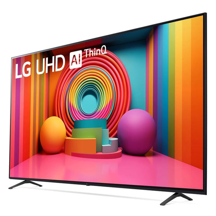 LG 86UT7590PUA | Téléviseur 86" - 4K Ultra HD - DEL - Série UQ7590 - HDR - Smart WebOS - 60 Hz natif - Processeur IA a5 Gen7 4K - Noir-| Sonxplus Granby