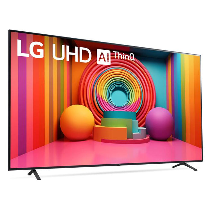 LG 86UT7590PUA | Téléviseur 86" - 4K Ultra HD - DEL - Série UQ7590 - HDR - Smart WebOS - 60 Hz natif - Processeur IA a5 Gen7 4K - Noir-| Sonxplus Granby