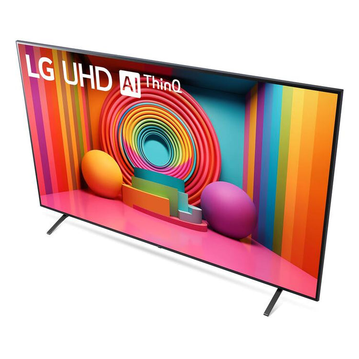 LG 86UT7590PUA | Téléviseur 86" - 4K Ultra HD - DEL - Série UQ7590 - HDR - Smart WebOS - 60 Hz natif - Processeur IA a5 Gen7 4K - Noir-| Sonxplus Granby