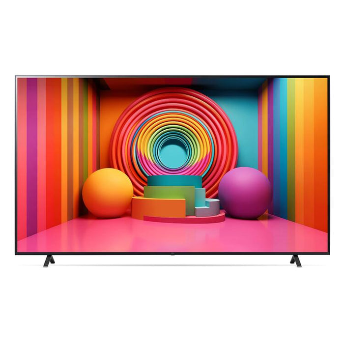 LG 86UT7590PUA | Téléviseur 86" - 4K Ultra HD - DEL - Série UQ7590 - HDR - Smart WebOS - 60 Hz natif - Processeur IA a5 Gen7 4K - Noir-| Sonxplus Granby