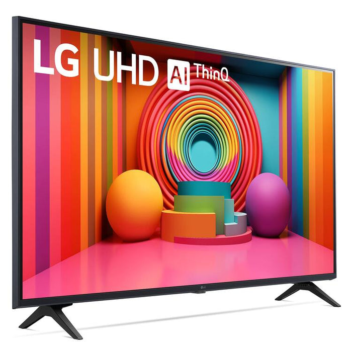 LG 43UT7590PUA | Téléviseur 43" - 4K Ultra HD - DEL - Série UQ7590 - HDR - Smart WebOS - 60 Hz natif - Processeur IA a5 Gen7 4K - Noir-| Sonxplus Granby