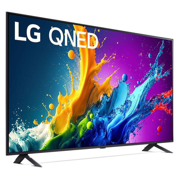 LG 43QNED80TUC | Téléviseur 43" QNED 4K - UHD 4K - Série QNED80 - 60Hz - Processeur IA a5 4K Gen7 - Noir-| Sonxplus Granby