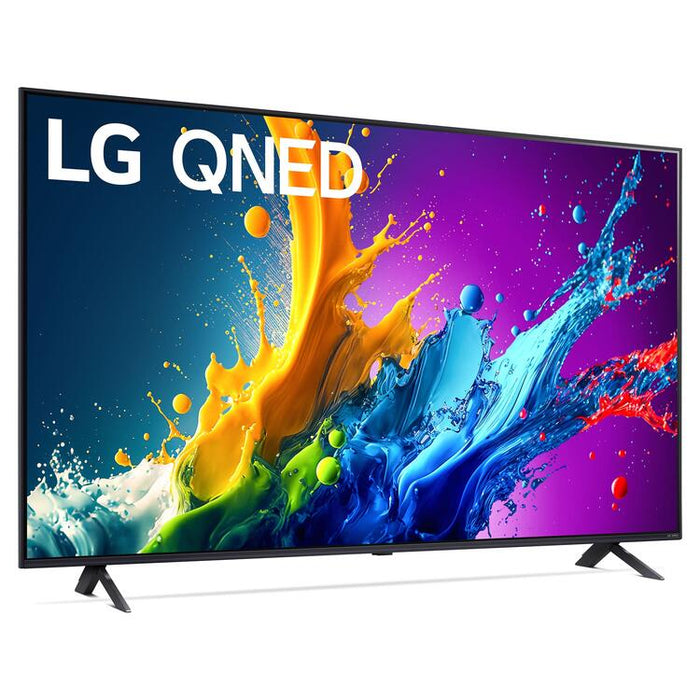 LG 43QNED80TUC | Téléviseur 43" QNED 4K - UHD 4K - Série QNED80 - 60Hz - Processeur IA a5 4K Gen7 - Noir-| Sonxplus Granby