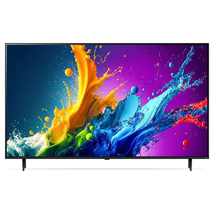 LG 43QNED80TUC | Téléviseur 43" QNED 4K - UHD 4K - Série QNED80 - 60Hz - Processeur IA a5 4K Gen7 - Noir-| Sonxplus Granby