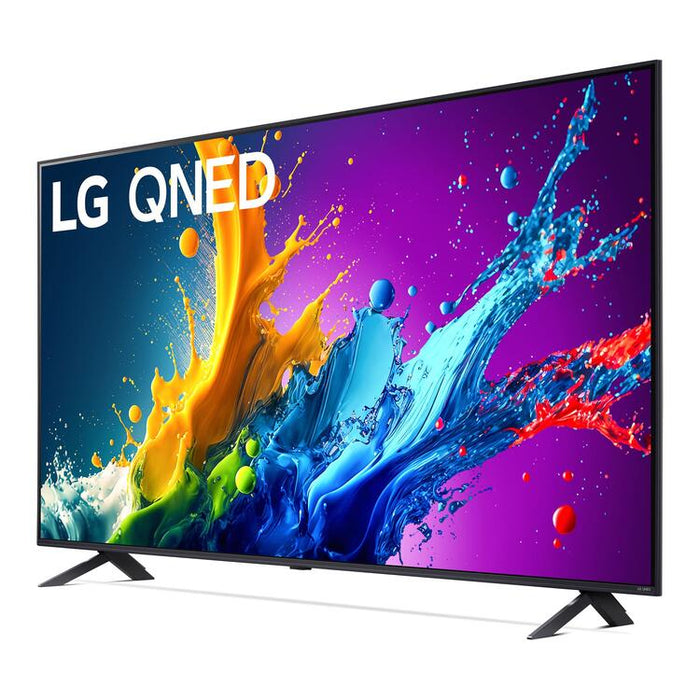 LG 55QNED80TUC | Téléviseur 55" QNED 4K - UHD 4K - Série QNED80 - 60Hz - Processeur IA a5 4K Gen7 - Noir-| Sonxplus Granby