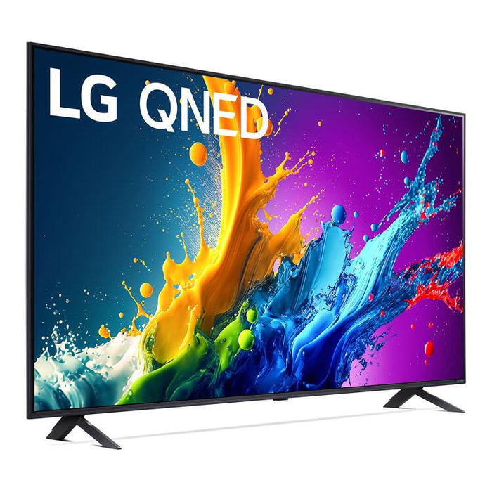 LG 55QNED80TUC | Téléviseur 55" QNED 4K - UHD 4K - Série QNED80 - 60Hz - Processeur IA a5 4K Gen7 - Noir-| Sonxplus Granby