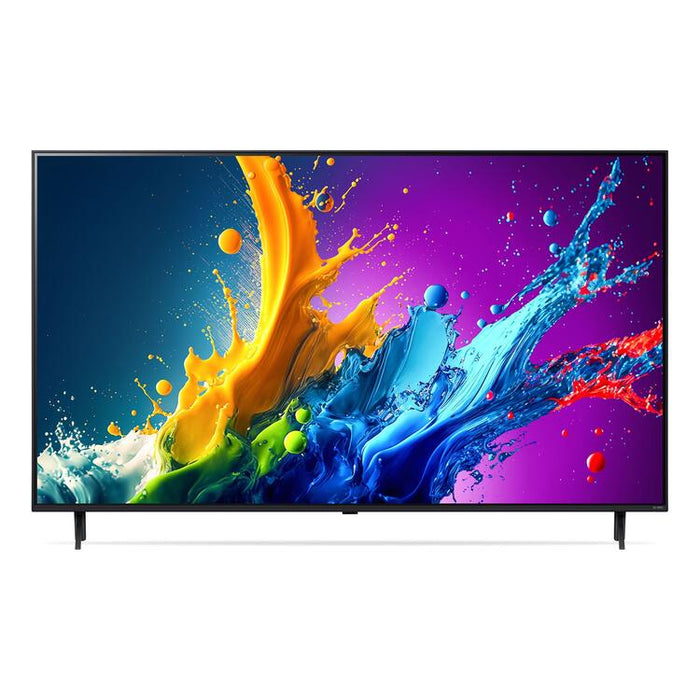 LG 55QNED80TUC | Téléviseur 55" QNED 4K - UHD 4K - Série QNED80 - 60Hz - Processeur IA a5 4K Gen7 - Noir-| Sonxplus Granby