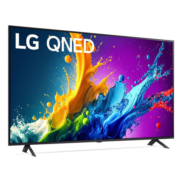 LG 75QNED80TUC | Téléviseur 75" QNED 4K - UHD 4K - Série QNED80 - 60Hz - Processeur IA a5 4K Gen7 - Noir-| Sonxplus Granby