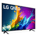 LG 86QNED80TUC.ACC | Téléviseur 86" QNED 4K - UHD 4K - Série QNED80 - 60Hz - Processeur IA a5 4K Gen7 - Noir-| Sonxplus Granby