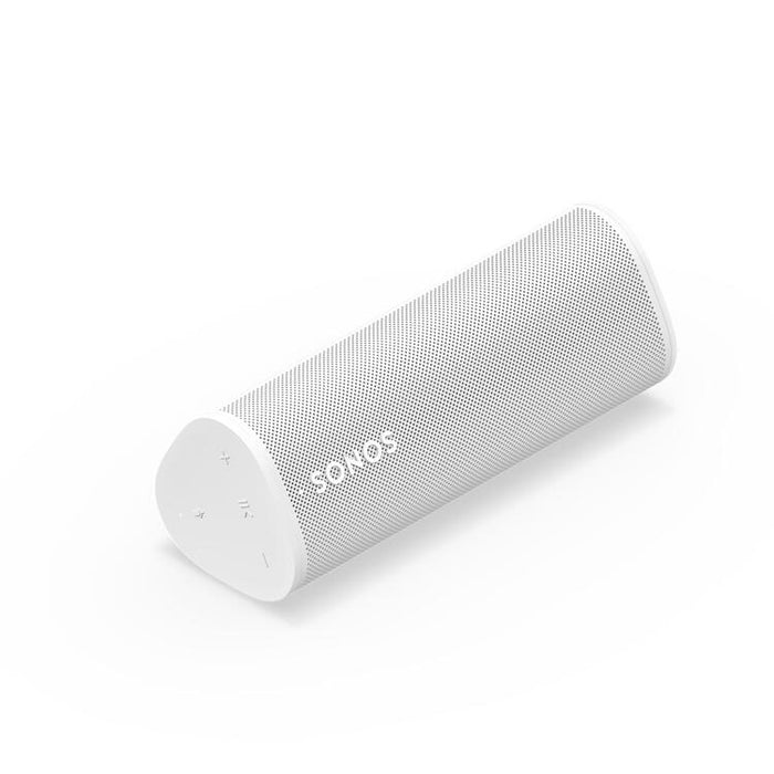 Sonos Roam 2 | Portable Speaker - Bluetooth - Wi-Fi - Waterproof - Stereo Pairing - White-SONXPLUS Granby