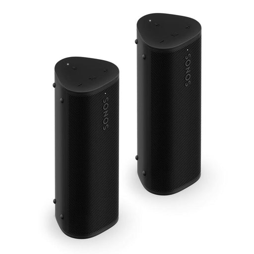 Sonos | Ensemble Aventure - 2 Haut-parleurs Roam 2 portatifs - Bluetooth - Étanche - Noir-SONXPLUS Granby