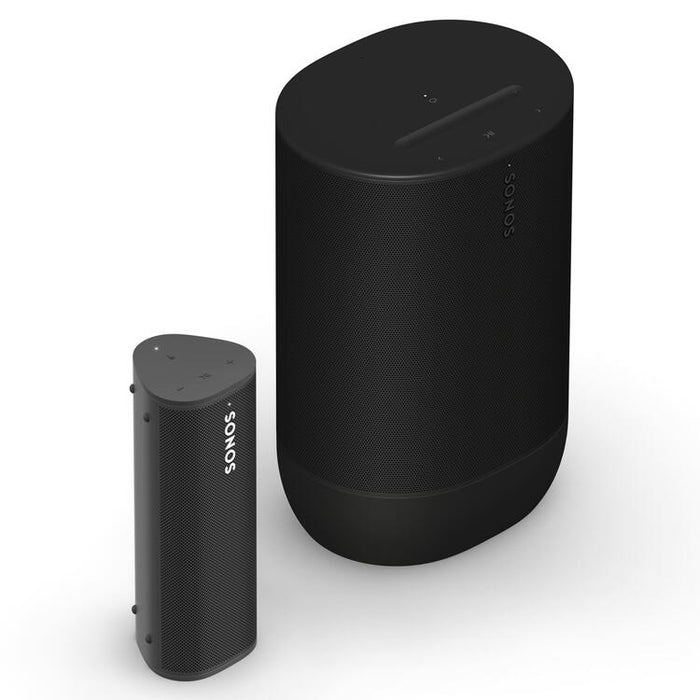 Sonos | Ensemble portatif incluant le Roam 2 et le Move 2 - Noir-SONXPLUS Granby