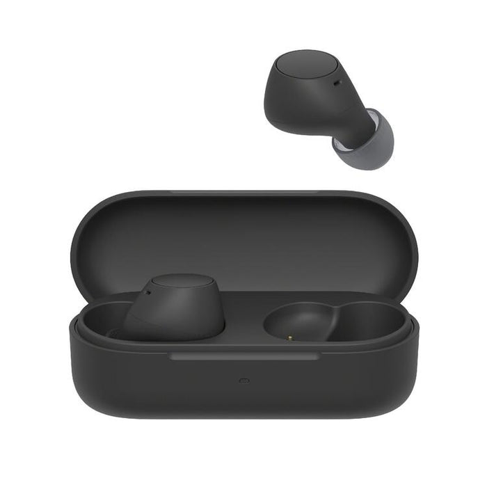 Sony WF-C510 | Écouteurs intra-auriculaires - 100% Sans fil - Bluetooth - Microphone - Jusqu'à 22 heures d'autonomie - IPX4 - Noir-SONXPLUS Granby