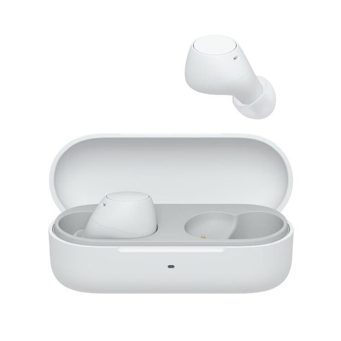 Sony WF-C510 | Écouteurs intra-auriculaires - 100% Sans fil - Bluetooth - Microphone - Jusqu'à 22 heures d'autonomie - IPX4 - Blanc-SONXPLUS Granby