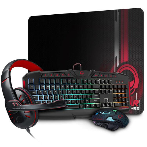 HyperGear 53123 | 4-in-1 Play Set - Red Dragon - RGB Feedback-SONXPLUS Granby