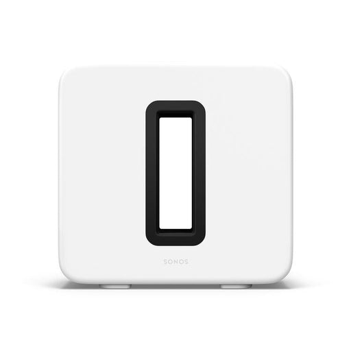 Sonos Sub Gen 4 | Subwoofer - Wireless - Wi-Fi - White-SONXPLUS Granby