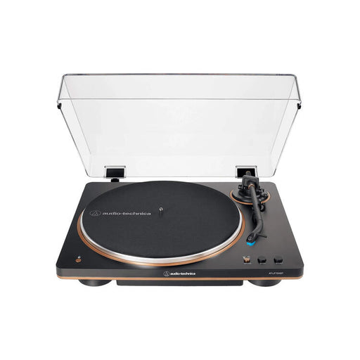 Audio-Technica AT-LP70XBTBZ | Turntable Stereo - Wireless - Bluetooth - Belt Drive - Fully Automatic - Black/Bronze-SONXPLUS Granby