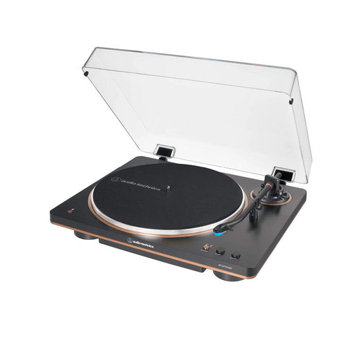 Audio-Technica AT-LP70XBTBZ | Turntable Stereo - Wireless - Bluetooth - Belt Drive - Fully Automatic - Black/Bronze-SONXPLUS Granby