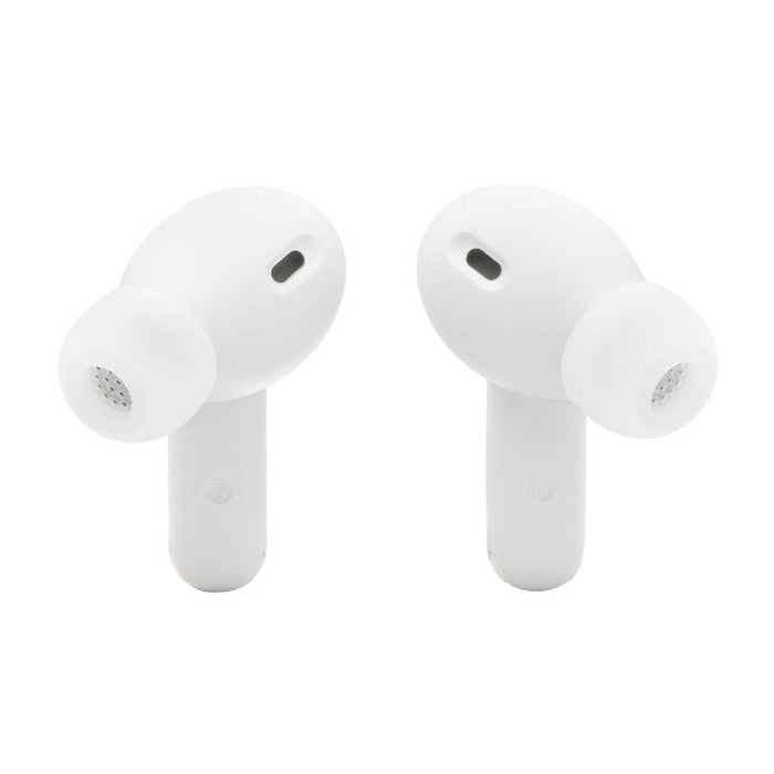 JBL Vibe Beam 2 | In-Ear Headphones - Wireless - Bluetooth - Smart Ambient Technology - White-SONXPLUS Granby