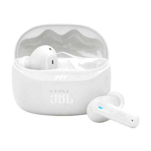 JBL Tune Beam 2 | In-Ear Headphones - 100% Wireless - Bluetooth - Smart Ambient - 6 Microphones - White-SONXPLUS Granby