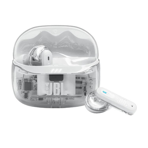 JBL Tune Beam 2 | In-Ear Headphones - 100% Wireless - Bluetooth - Smart Ambient - 6 Microphones - Ghost White-SONXPLUS Granby