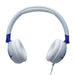 JBL JR320 | Écouteurs filaires circum-auriculaires pour enfant - JBL Safe Sound - Microphone - Bleu-SONXPLUS Granby