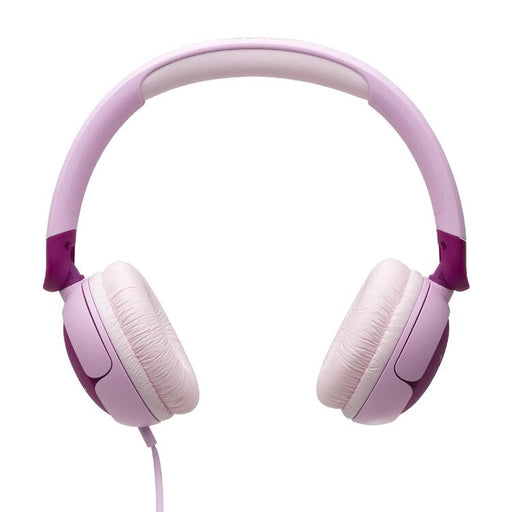 JBL JR320 | Écouteurs filaires circum-auriculaires pour enfant - JBL Safe Sound - Microphone - Mauve-SONXPLUS Granby