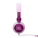 JBL JR320 | Écouteurs filaires circum-auriculaires pour enfant - JBL Safe Sound - Microphone - Mauve-SONXPLUS Granby