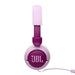 JBL JR320 | Écouteurs filaires circum-auriculaires pour enfant - JBL Safe Sound - Microphone - Mauve-SONXPLUS Granby
