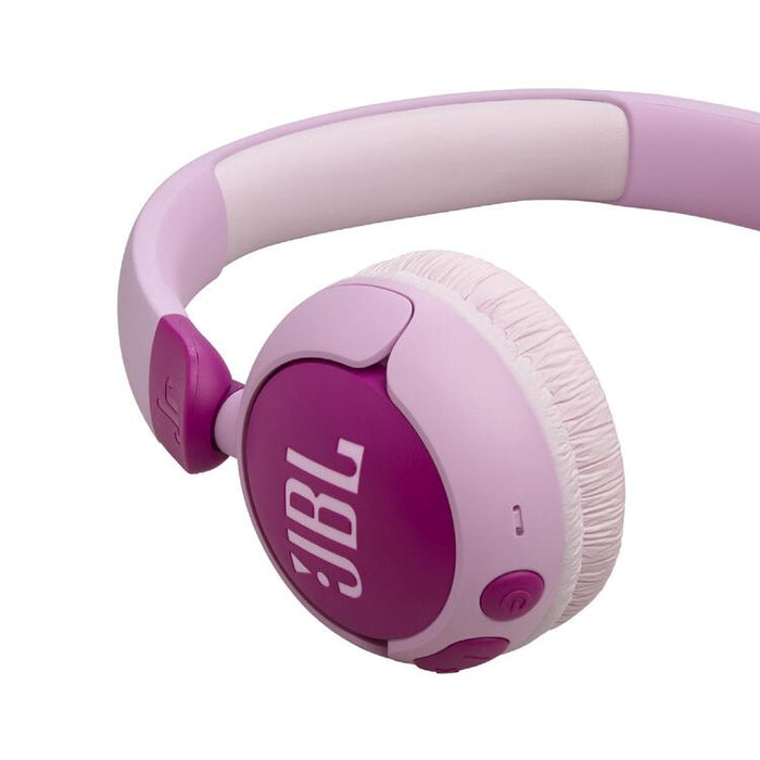 JBL JR 320BT | Écouteurs sans fil circum-auriculaires pour enfant - Bluetooth - JBL Safe Sound - Microphone - Mauve-SONXPLUS Granby
