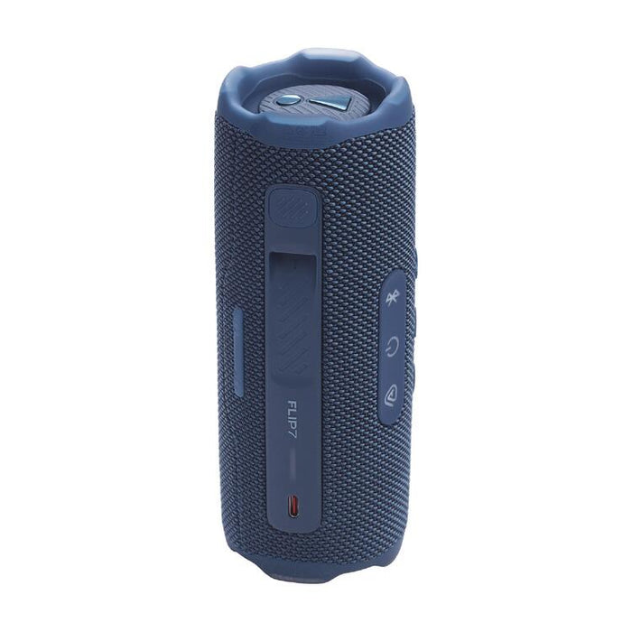 JBL Flip 7 | Haut-parleur portable - Bluetooth - Étanche - Jusqu'à 14 heures d'autonomie - Bleu-SONXPLUS Granby