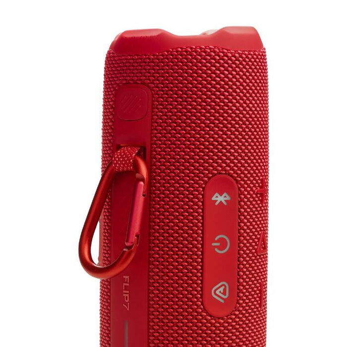 JBL Flip 7 | Haut-parleur portable - Bluetooth - Étanche - Jusqu'à 14 heures d'autonomie - Rouge-SONXPLUS Granby