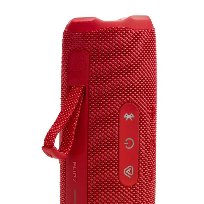 JBL Flip 7 | Haut-parleur portable - Bluetooth - Étanche - Jusqu'à 14 heures d'autonomie - Rouge-SONXPLUS Granby